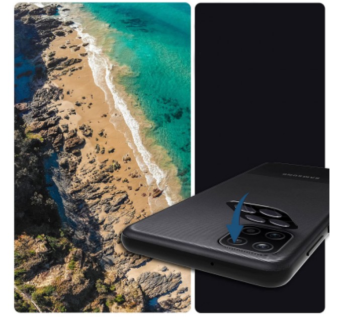 BeCover Скло захисне BeCover камеры Samsung Galaxy A22 SM-A225 (706620)