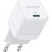 Зарядний пристрій Anker PowerPort III 20W Cube (White) (A2149G21)