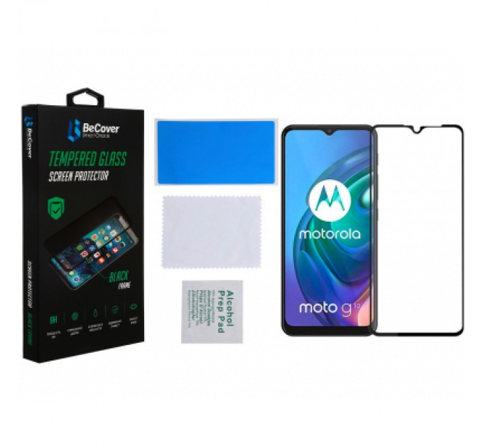 BeCover Скло захисне BeCover Motorola Moto G20 Black (706453)