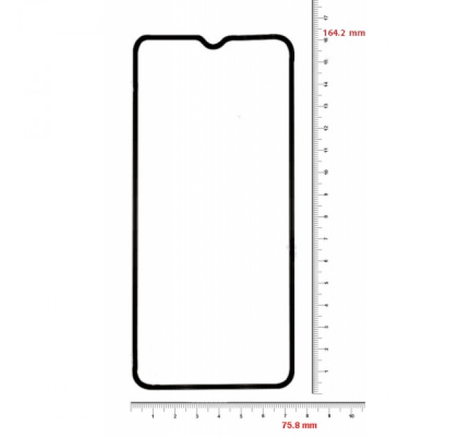 BeCover Скло захисне BeCover Samsung Galaxy A03 Core SM-A032/ A03 SM-A035 Black (707102)