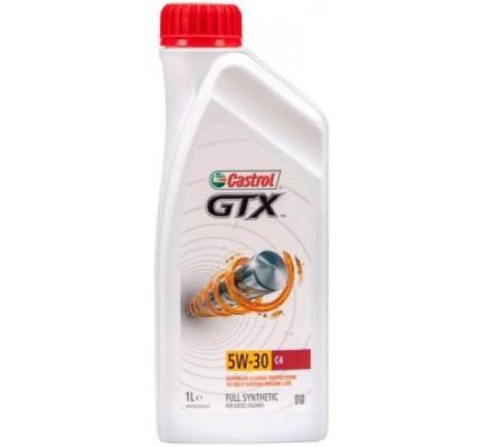 Castrol Моторна олива Castrol GTX 5W-30 C4 1л (CS 5W30 GTX C4 1L)