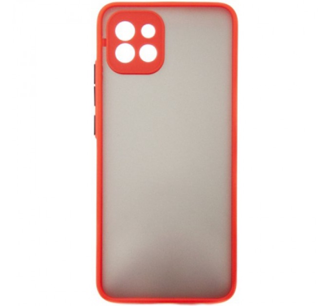 Dengos Чохол до мобільного телефона Dengos Matte Samsung Galaxy A03 (red) (DG-TPU-MATT-95)