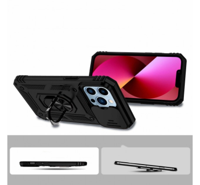 BeCover Чохол до мобільного телефона BeCover Military Apple iPhone 13 Pro Max Black (707105)