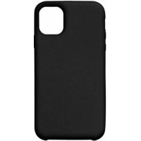 Чохол до мобільного телефона Drobak Liquid Silicon Case для Apple iPhone 13 Pro Max Black (707009)