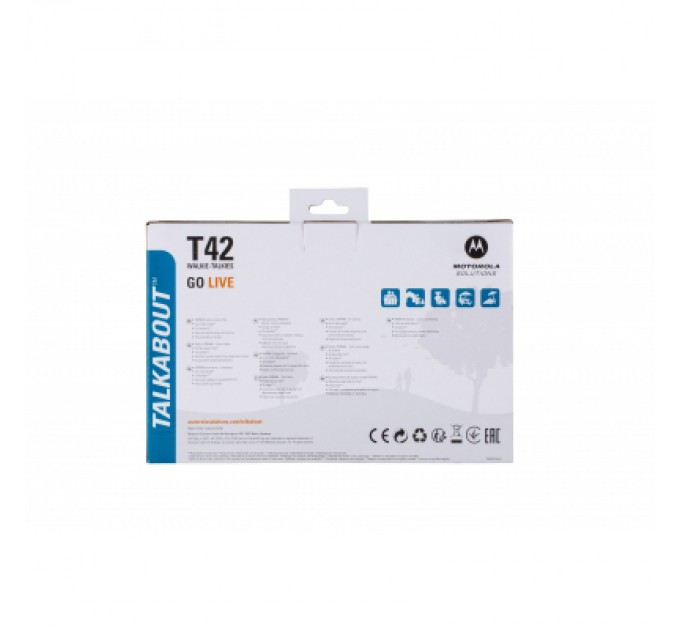 Motorola Портативна рація Motorola TALKABOUT T42 Quad Pack (B4P00811MDKMAQ)
