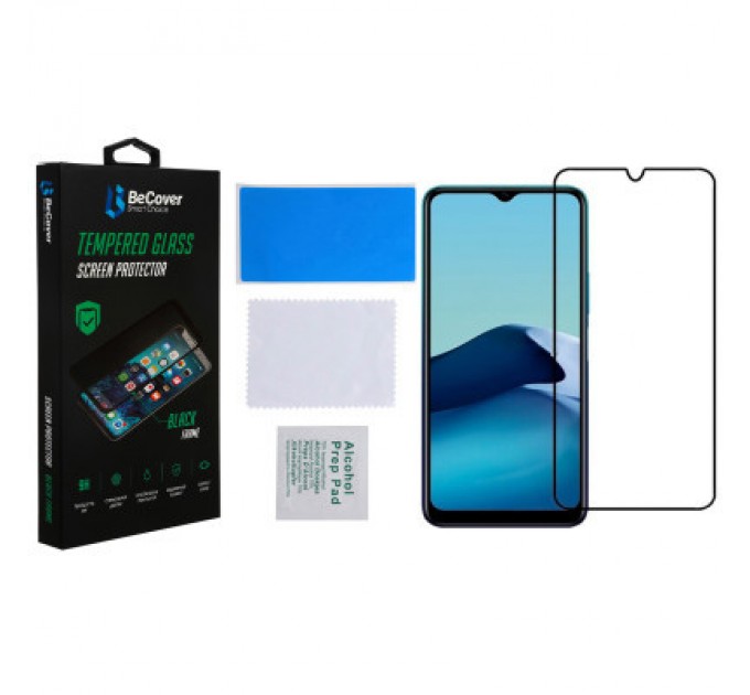 BeCover Скло захисне BeCover Vivo Y11s Black (707312)