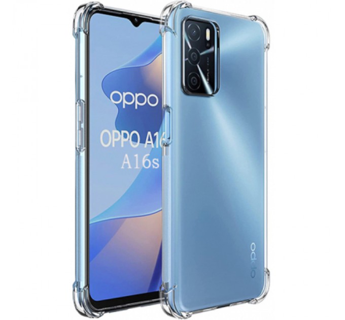 BeCover Чохол до мобільного телефона BeCover Anti-Shock Oppo A16 / A16s / A54s Clear (707343)