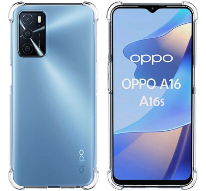 BeCover Чохол до мобільного телефона BeCover Anti-Shock Oppo A16 / A16s / A54s Clear (707343)