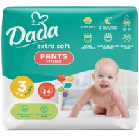 Підгузки Dada Extra Soft 3 Midi (6-11 кг) 34 шт (4820174980672)