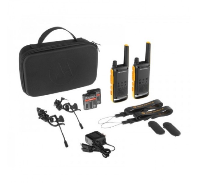 Motorola Портативна рація Motorola TALKABOUT T82 Extreme RSM TWIN Yellow Black (5031753007195)