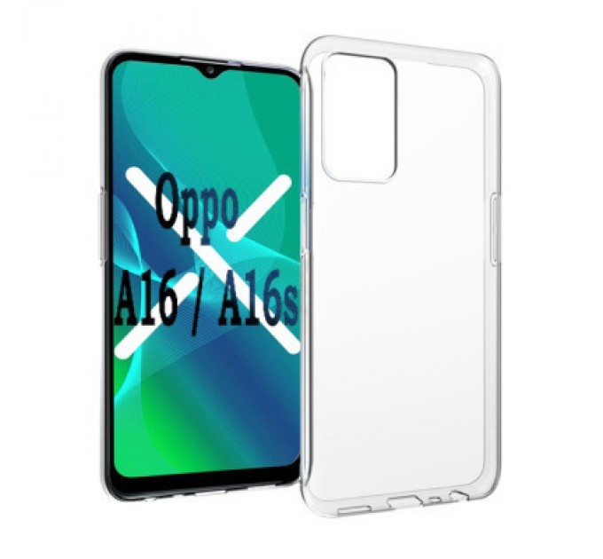 BeCover Чохол до мобільного телефона BeCover Oppo A16 / A16s / A54s Transparancy (707432)