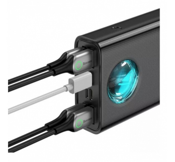 Baseus Батарея універсальна Baseus Amblight 30000mAh 65W, 6A, QC3.0, PD3.0, cable Type-C/100W (PPLG-A01)
