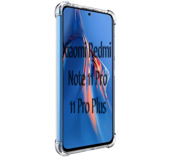 BeCover Чохол до мобільного телефона BeCover Anti-Shock Xiaomi Redmi Note 11 Pro / 11 Pro Plus Clear (707508)