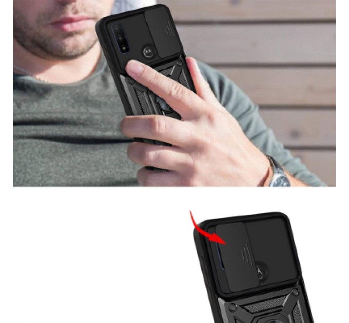 BeCover Чохол до мобільного телефона BeCover Military Motorola Moto E20 Black (707400)