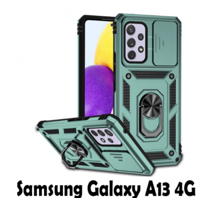 BeCover Чохол до мобільного телефона BeCover Military Samsung Galaxy A13 4G SM-A135 Dark Green (707396)