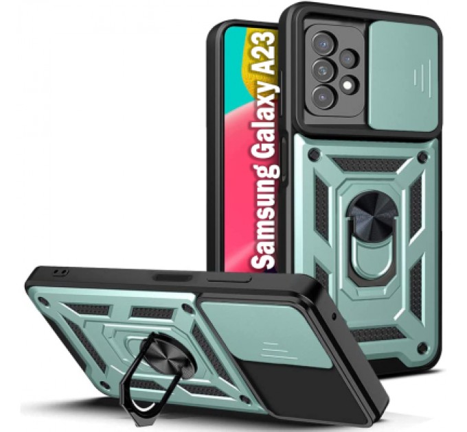 BeCover Чохол до мобільного телефона BeCover Military Samsung Galaxy A23 SM-A235 Dark Green (707376)