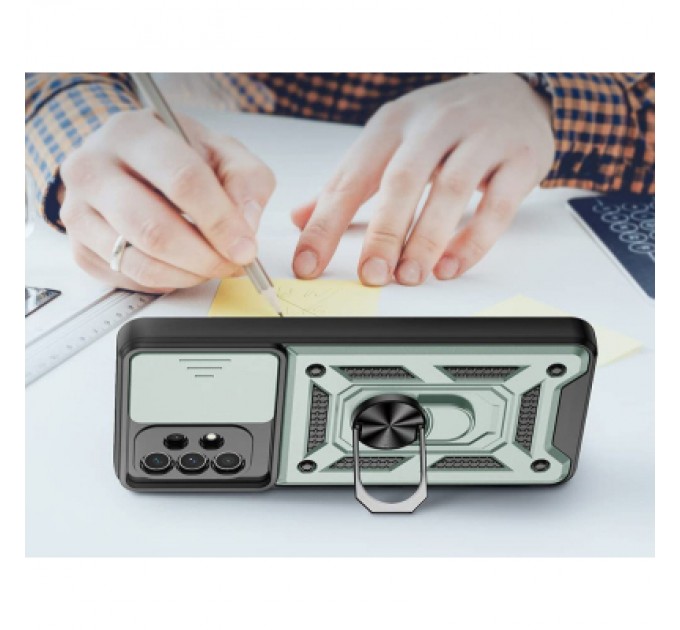 BeCover Чохол до мобільного телефона BeCover Military Samsung Galaxy A23 SM-A235 Dark Green (707376)