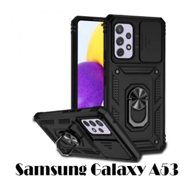 BeCover Чохол до мобільного телефона BeCover Military Samsung Galaxy A53 SM-A536 Black (707377)