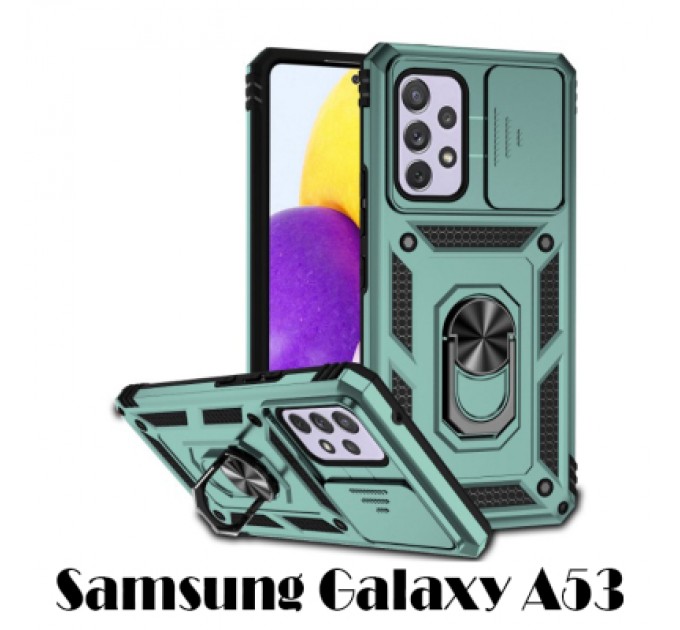 BeCover Чохол до мобільного телефона BeCover Military Samsung Galaxy A53 SM-A536 Dark Green (707380)