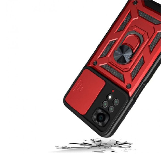 BeCover Чохол до мобільного телефона BeCover Military Xiaomi Redmi Note 11 / Note 11S Red (707415)