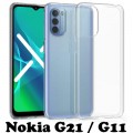 BeCover Чохол до мобільного телефона BeCover Nokia G21 / G11 Transparancy (707459)