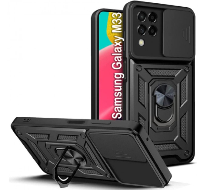 BeCover Чохол до мобільного телефона BeCover Military Samsung Galaxy M33 SM-M336 Black (707387)