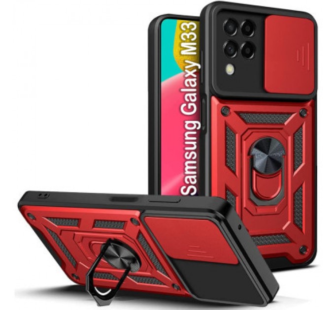 BeCover Чохол до мобільного телефона BeCover Military Samsung Galaxy M33 SM-M336 Red (707389)