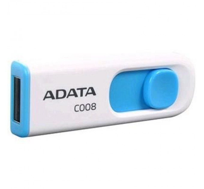 ADATA USB флеш накопичувач ADATA 32GB C008 White USB 2.0 (AC008-32G-RWE)