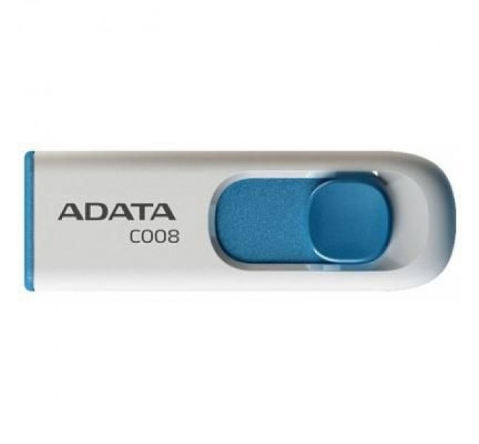 ADATA USB флеш накопичувач ADATA 32GB C008 White USB 2.0 (AC008-32G-RWE)