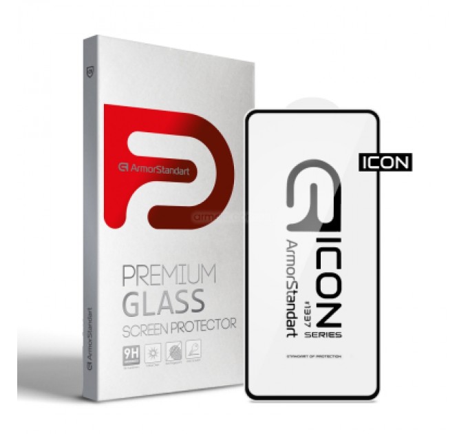 Armorstandart Скло захисне Armorstandart Icon Xiaomi Poco F4 Black (ARM60932)