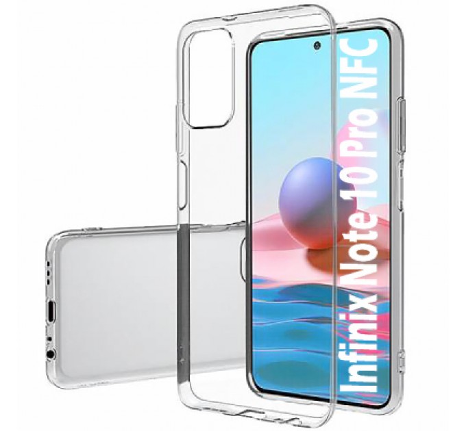 BeCover Чохол до мобільного телефона BeCover Infinix Note 10 Pro NFC (X695C) Transparancy (707636)