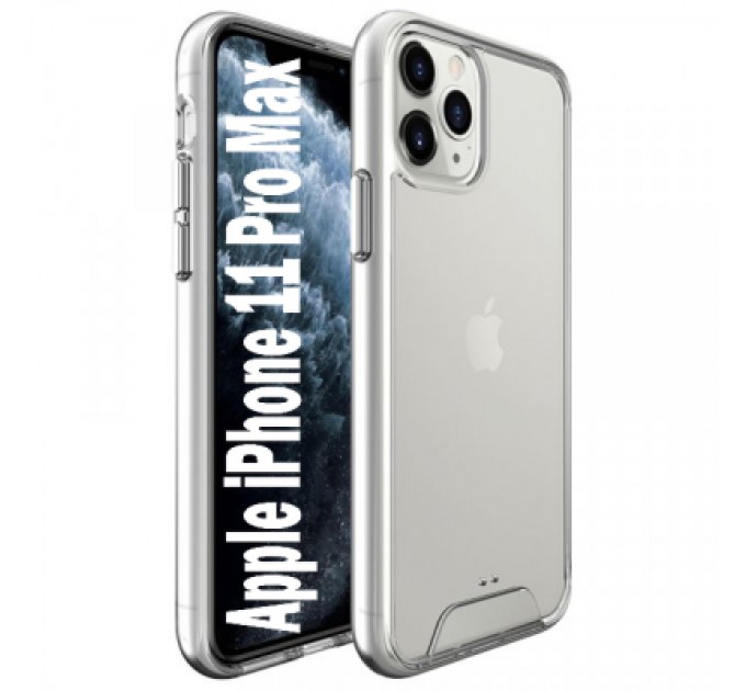 BeCover Чохол до мобільного телефона BeCover Space Case Apple iPhone 11 Pro Max Transparancy (707792)