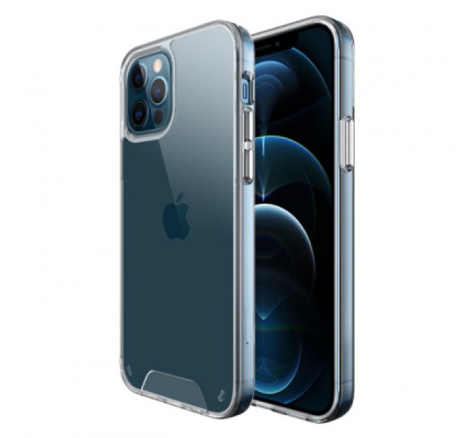 Чохол до мобільного телефона BeCover Space Case Apple iPhone 12 Pro Max Transparancy (707794)