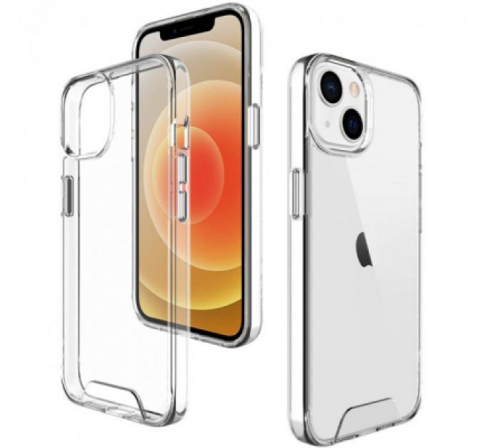 BeCover Чохол до мобільного телефона BeCover Space Case Apple iPhone 13 Mini Transparancy (707795)