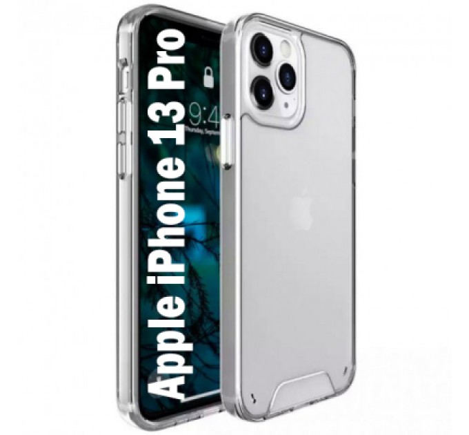 BeCover Чохол до мобільного телефона BeCover Space Case Apple iPhone 13 Pro Transparancy (707796)