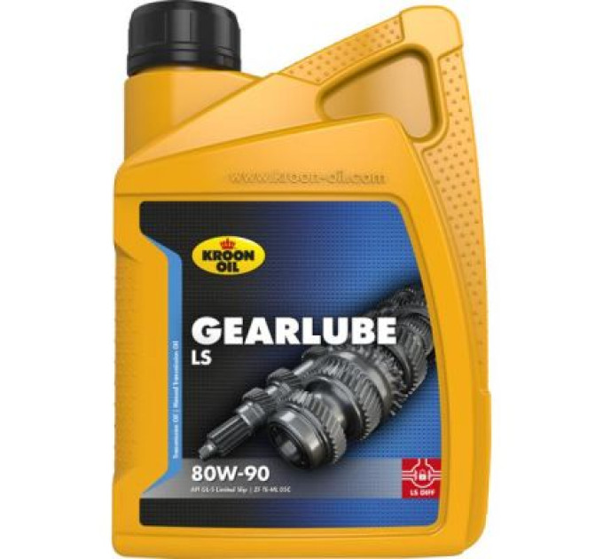 Kroon-Oil Трансмісійна олива Kroon-Oil GEARLUBE LS 80W-90 1л (KL 01214)