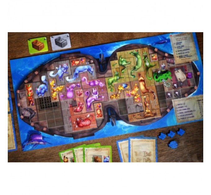 Geekach Games Настільна гра Geekach Games Острів котів: Набір кораблів (The Isle of Cats: Boat Pack) доповнення, українська (GKCH046OKB)