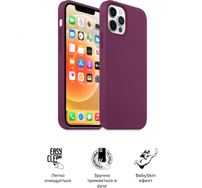 Armorstandart Чохол до мобільного телефона Armorstandart ICON2 Case Apple iPhone 12 Pro Max Plum (ARM60575)