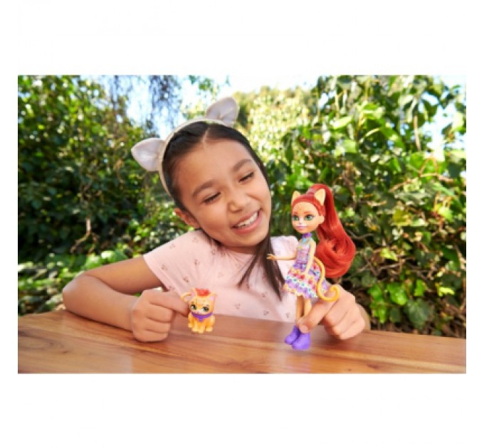 Enchantimals Лялька Enchantimals Руденька кішечка Тарла (HHB91)