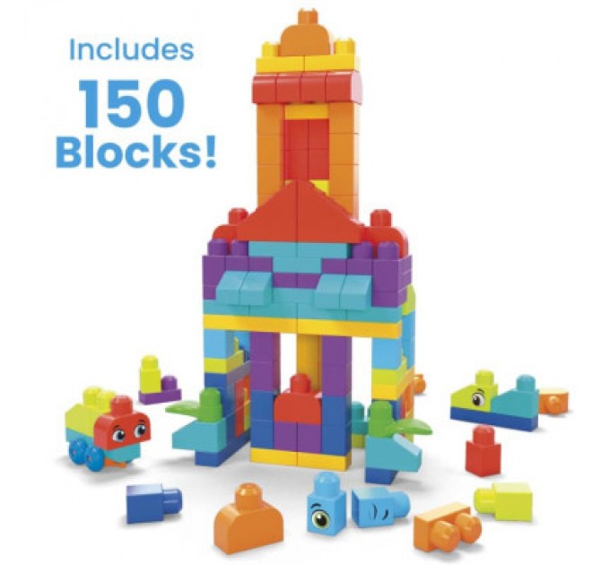 Mega Bloks Конструктор Mega Bloks Великий у мішку (150 деталей) (HHM96)