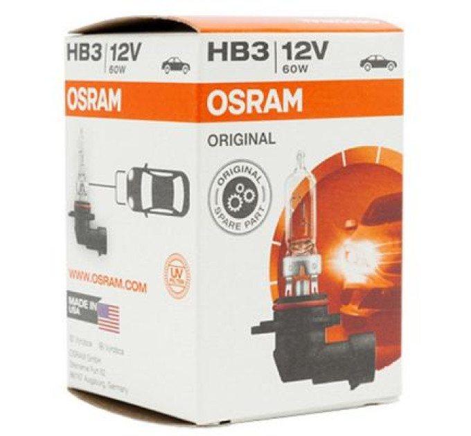 Osram Автолампа Osram Автолампа галогенова 60W (OS 9005)