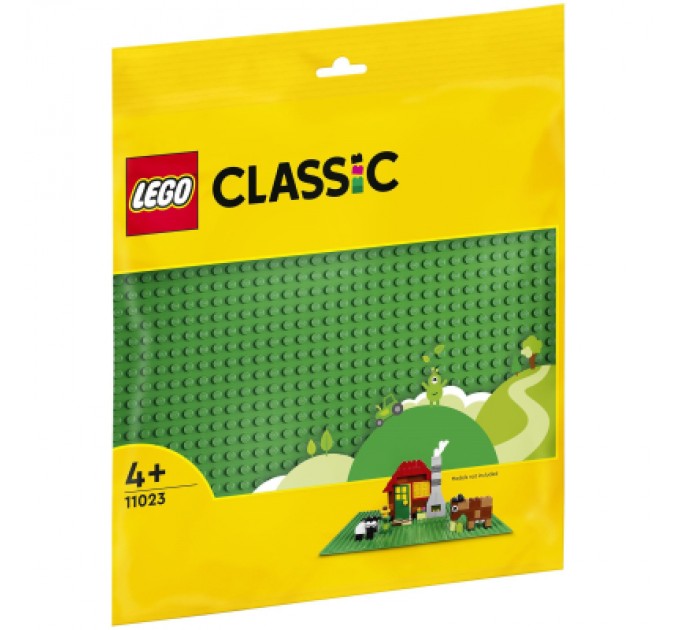 Конструктор LEGO Classic Базова пластина зеленого кольору (11023)