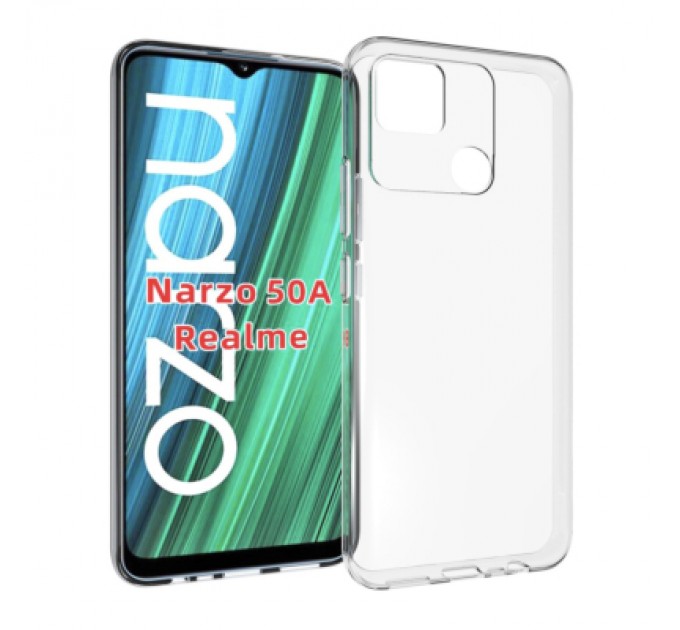 BeCover Чохол до мобільного телефона BeCover Realme Narzo 50A Transparancy (707814)