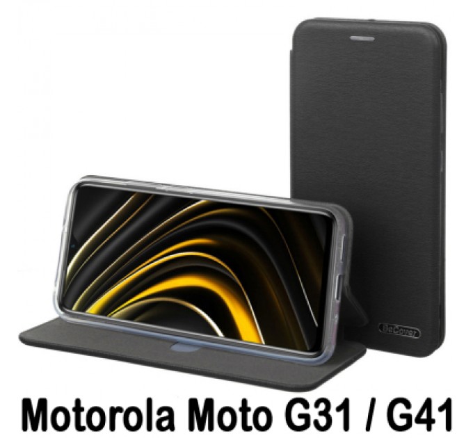 BeCover Чохол до мобільного телефона BeCover Exclusive Motorola Moto G31 / G41 Black (707911)