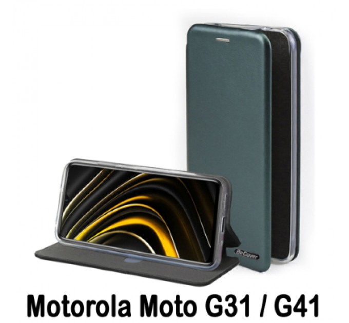 BeCover Чохол до мобільного телефона BeCover Exclusive Motorola Moto G31 / G41 Dark Green (707913)