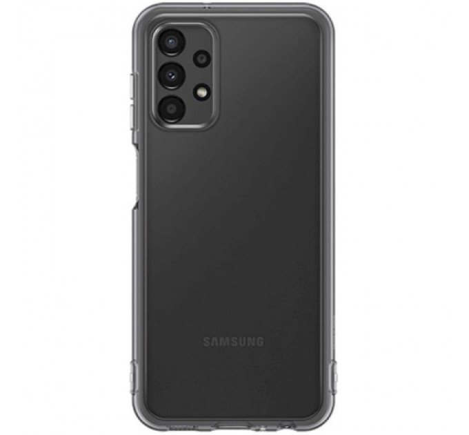 Samsung Чохол до мобільного телефона Samsung Soft Clear Cover Galaxy A13 (A135) Black (EF-QA135TBEGRU)