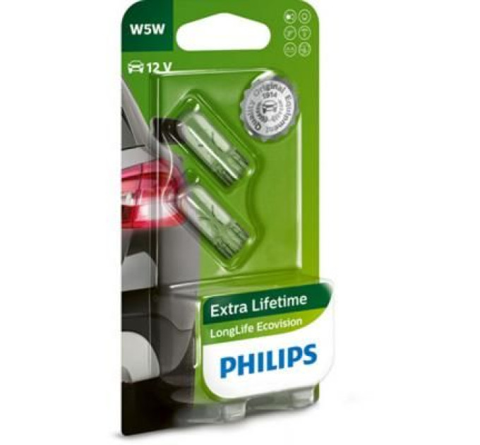 Philips Автолампа Philips 5W (12961 LLECO B2)