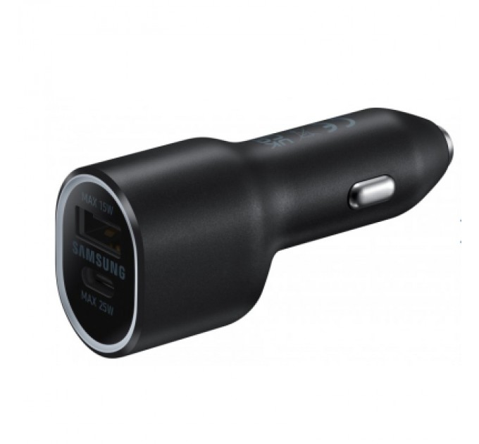 Зарядний пристрій Samsung 40W Car Charger (w/o Cable) Black (EP-L4020NBEGRU)