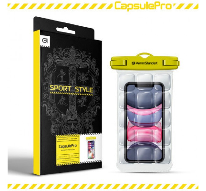 Armorstandart Чохол до мобільного телефона Armorstandart CapsulePro Waterproof Floating Case Yellow (ARM59235)