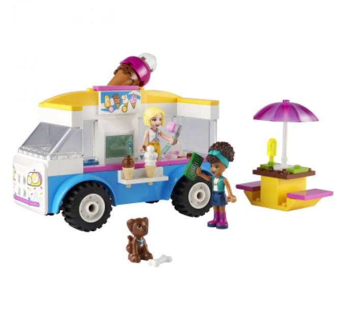 LEGO Конструктор LEGO Friends Фургон із морозивом 84 деталі (41715)